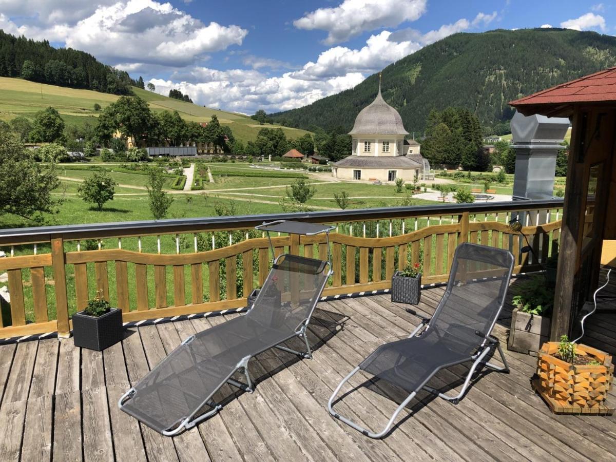 Ferienwohnung Stiftsgartenblick Санкт-Ламбрехт Экстерьер фото